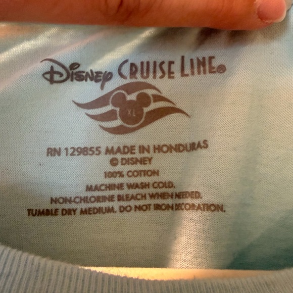 Frozen Arendelle Aqua Disney Cruise Line Wish Shirt with Elsa - Picture 4 of 5